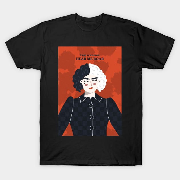 Cruella De Vil T-Shirt by London Colin